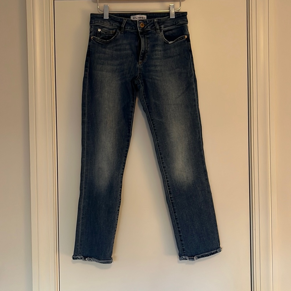 DL1965 Mara Instasculpt straight ankle jeans.  Size 27